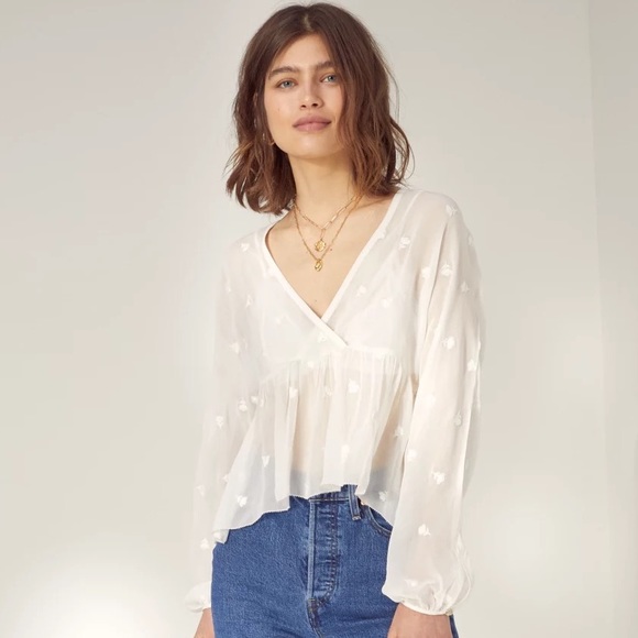 Wilfred Peplum Blouse - Picture 3 of 4